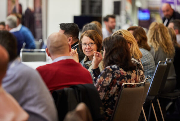 delegates at a conference